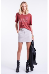 Saia Color Twill Power Fivela Silver