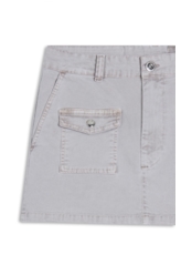 Saia Color Twill Power Mini b Faca Silver