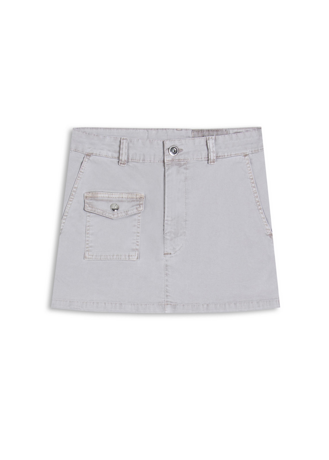 Saia Color Twill Power Mini b Faca Silver