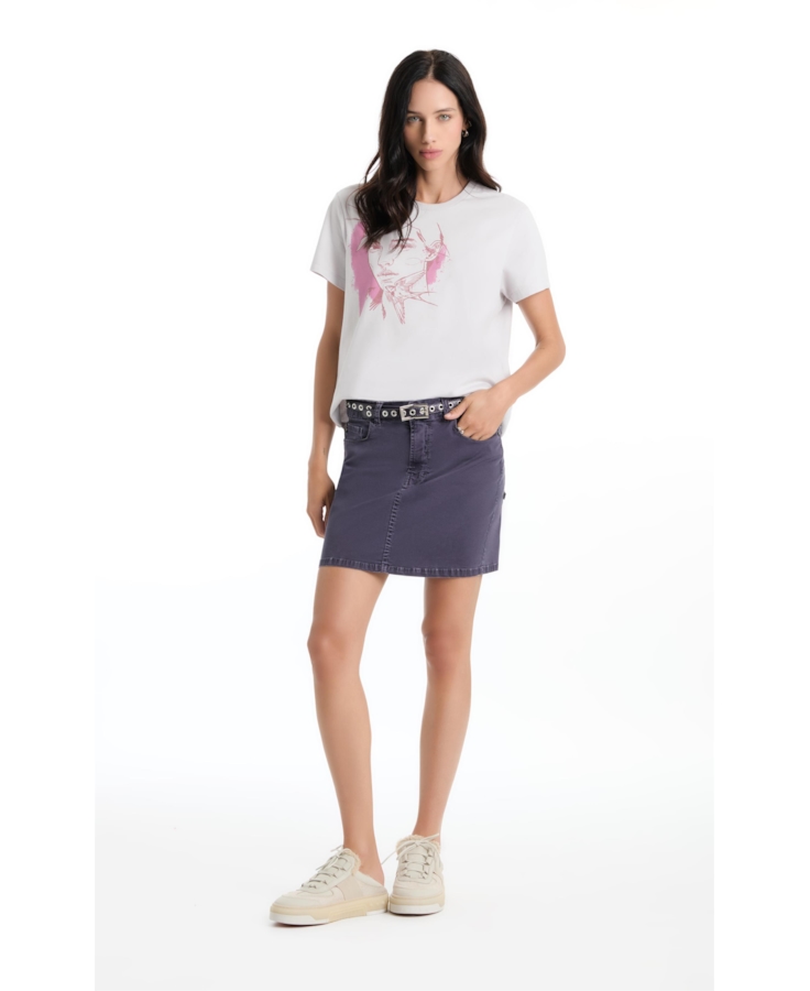 Saia Color Twill Power Purple Blue