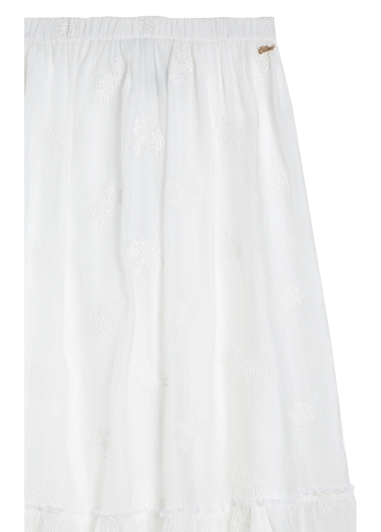 Saia Crinkle Aira Midi Off White