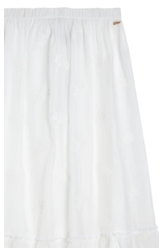 Saia Crinkle Aira Midi Off White