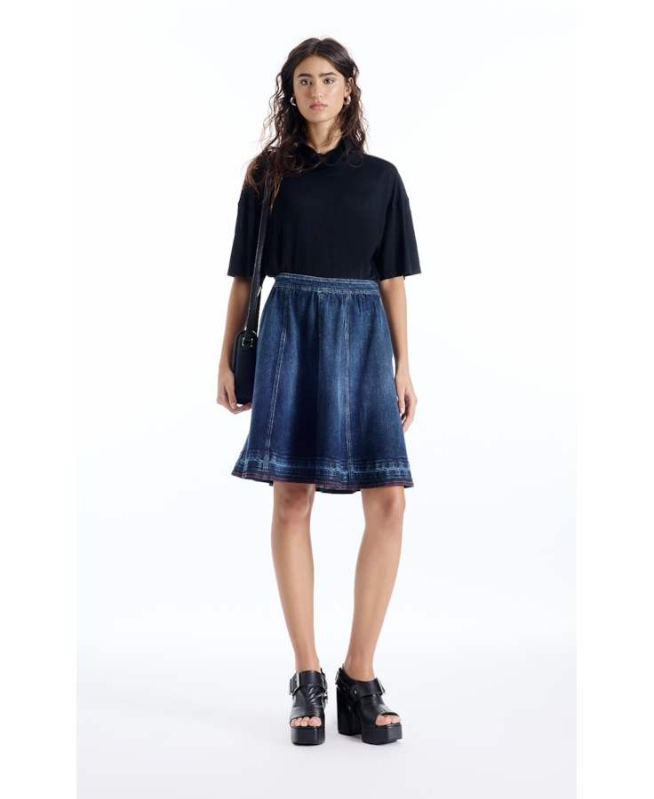 Saia Dark Forest Elastic Lav. Escuro
