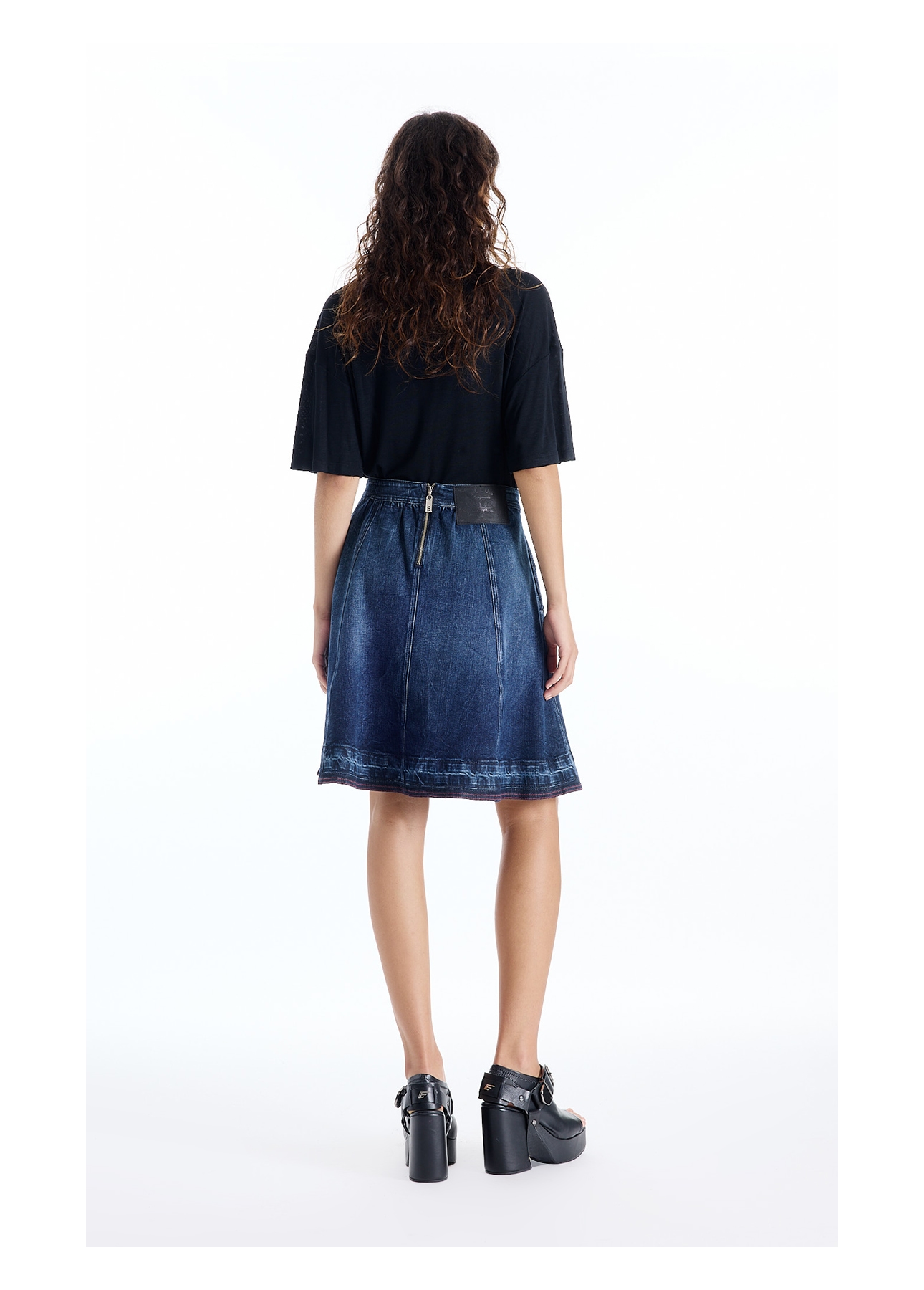 Saia Dark Forest Elastic Lav. Escuro