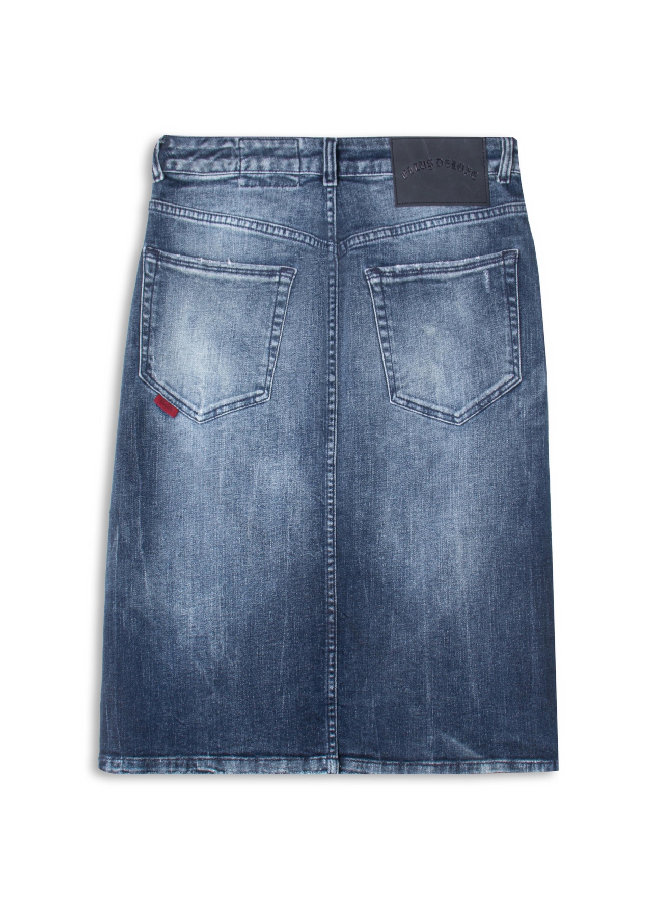 Saia Dark Forest Elastic Midi 5 Pockets Lav.Escuro