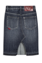 Saia Deep Blue Elastic Midi 1633-Lav.Escuro C/ Used