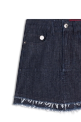 Saia Deep Blue Elastic Zoe 36.Lav.Amaciado C/Resina