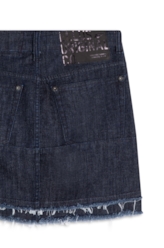 Saia Deep Blue Elastic Zoe 36.Lav.Amaciado C/Resina