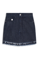 Saia Deep Blue Elastic Zoe 36.Lav.Amaciado C/Resina