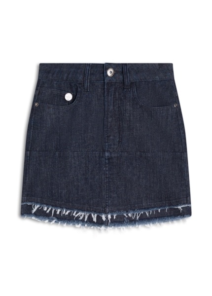 Saia Deep Blue Elastic Zoe 36.Lav.Amaciado C/Resina