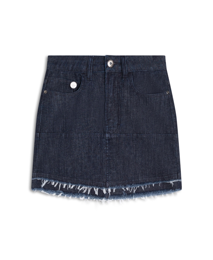 Saia Deep Blue Elastic Zoe 36.Lav.Amaciado C/Resina