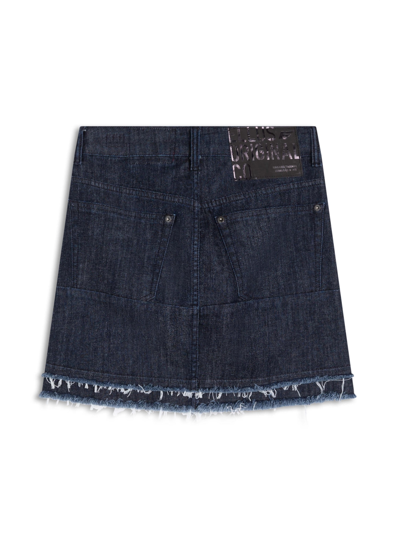 Saia Deep Blue Elastic Zoe 36.Lav.Amaciado C/Resina