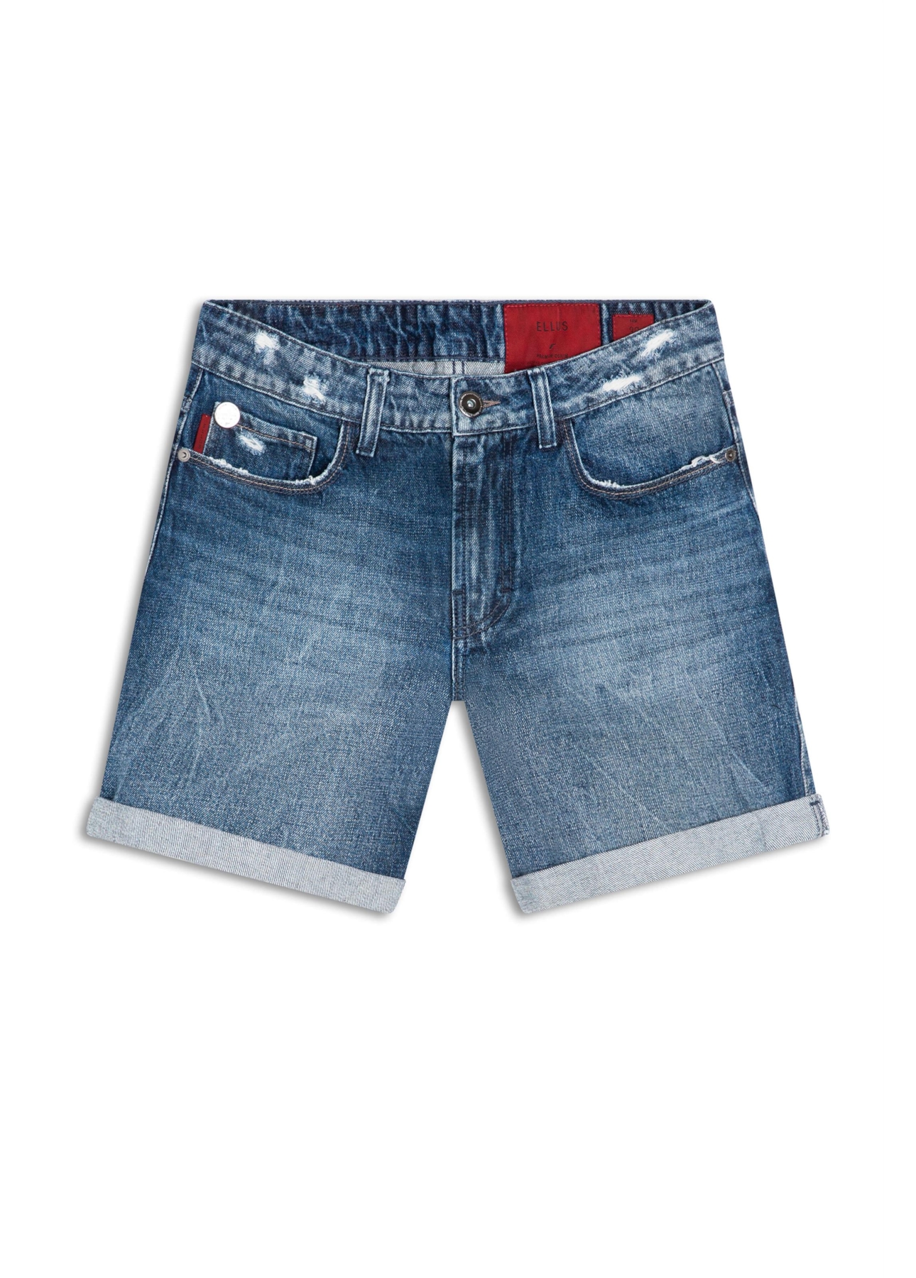 Saia Denim Classic 1749-Lav.Escuro C/ Puidos