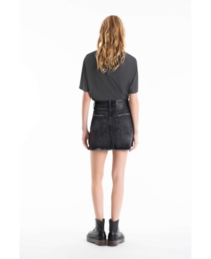 Saia Denim Intense Black Emma E-Asa 1790-Lav.Black C/ Tie Dye