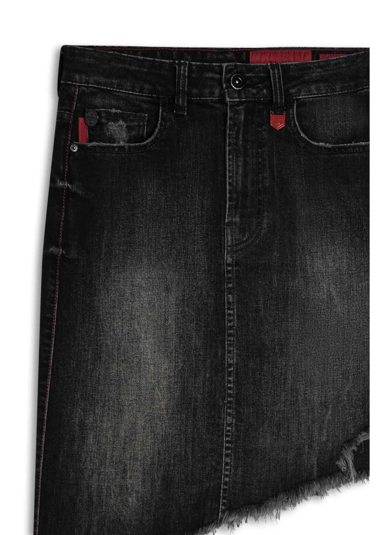 Saia Denim Intense Black Mom 1748-Lav.Black C/ Puidos