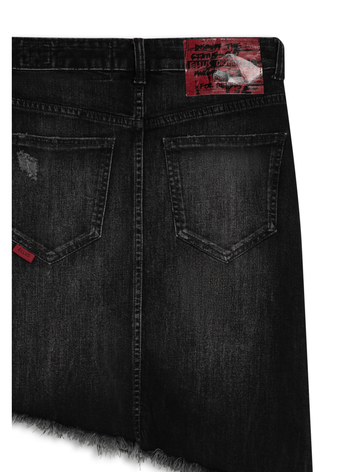 Saia Denim Intense Black Mom 1748-Lav.Black C/ Puidos