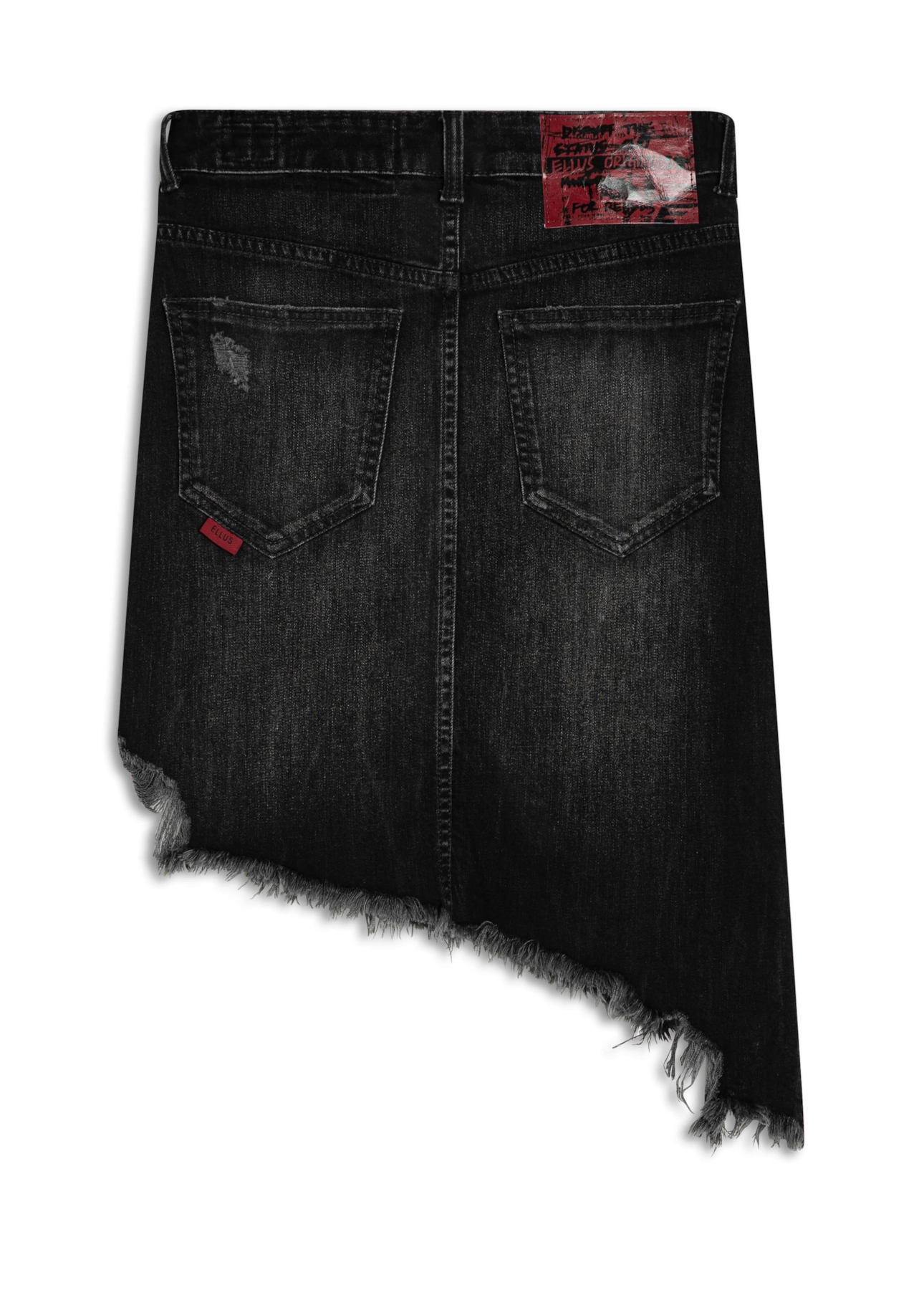 Saia Denim Intense Black Mom 1748-Lav.Black C/ Puidos