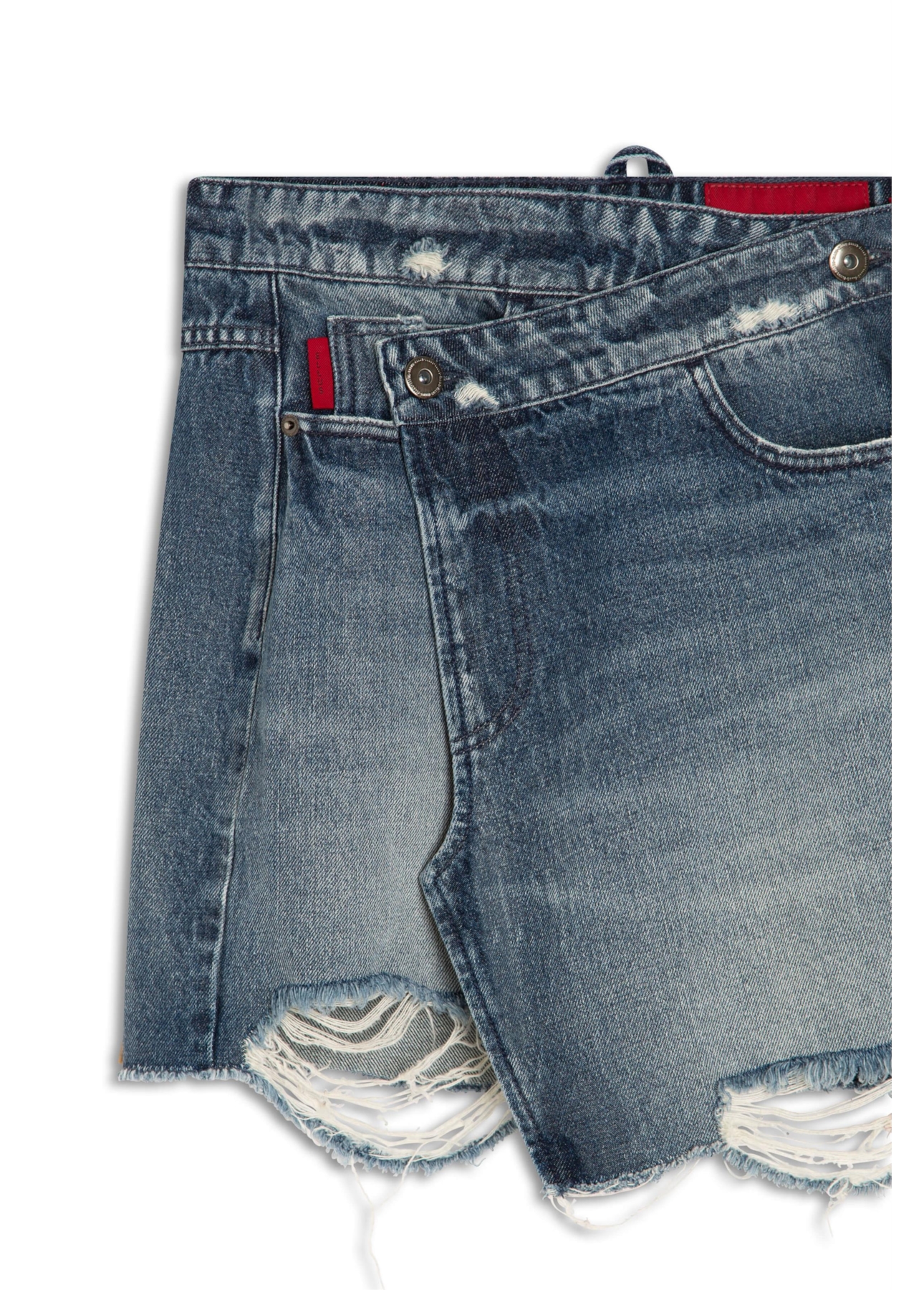 Saia Denim Vintage Wrap 1746-Lav.Medio C/ Puidos