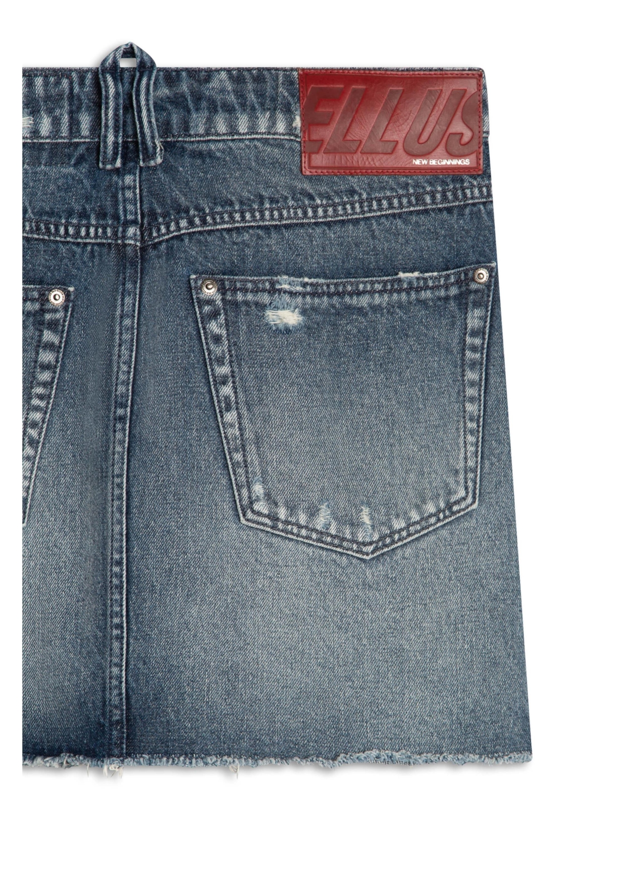 Saia Denim Vintage Wrap 1746-Lav.Medio C/ Puidos