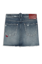 Saia Denim Vintage Wrap 1746-Lav.Medio C/ Puidos