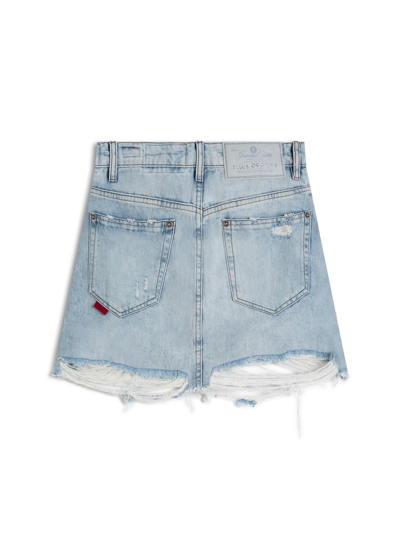 Saia Desert Denim 1800-Lav.Claro C/ Rede+pu