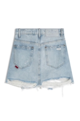 Saia Desert Denim 1800-Lav.Claro C/ Rede+pu