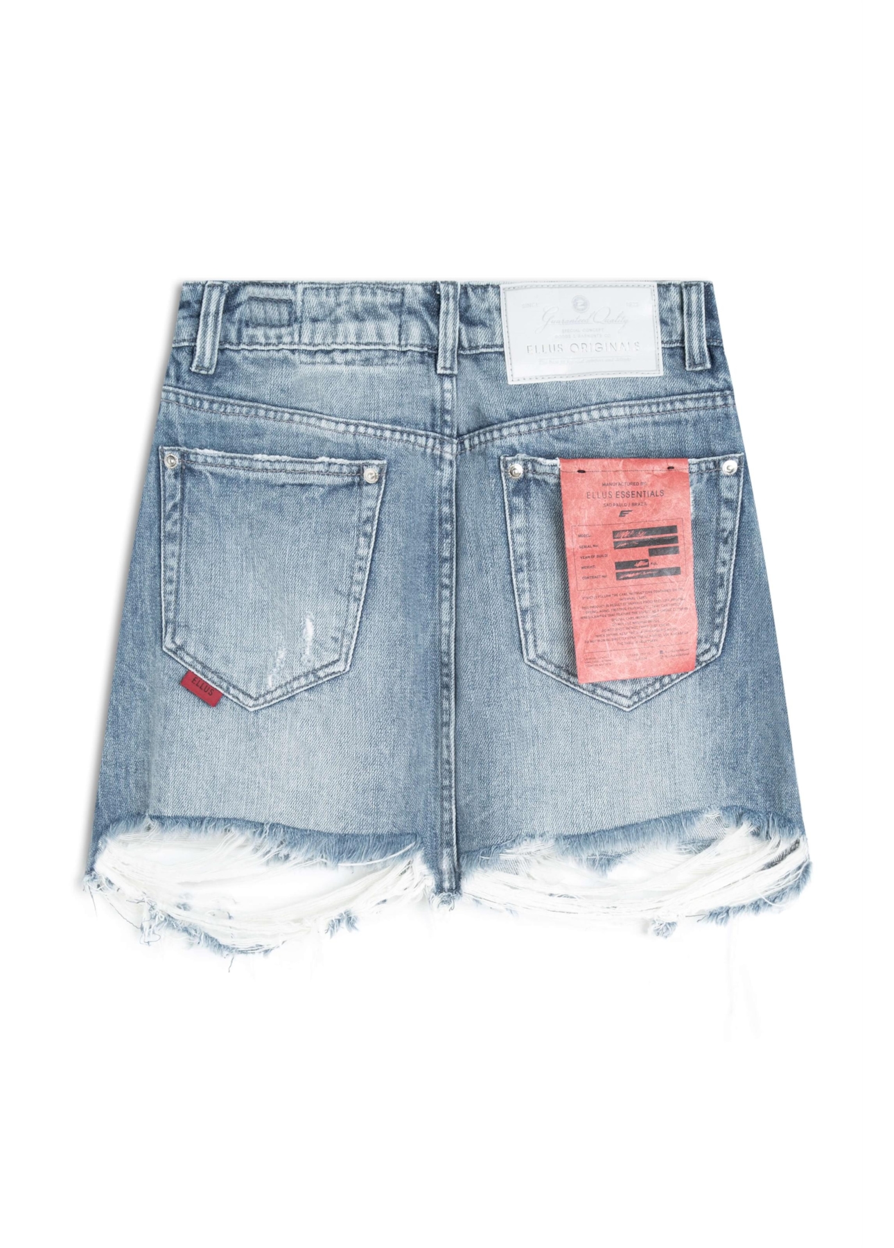 Saia Desert Denim 1800-Lav.Claro C/ Rede+pu