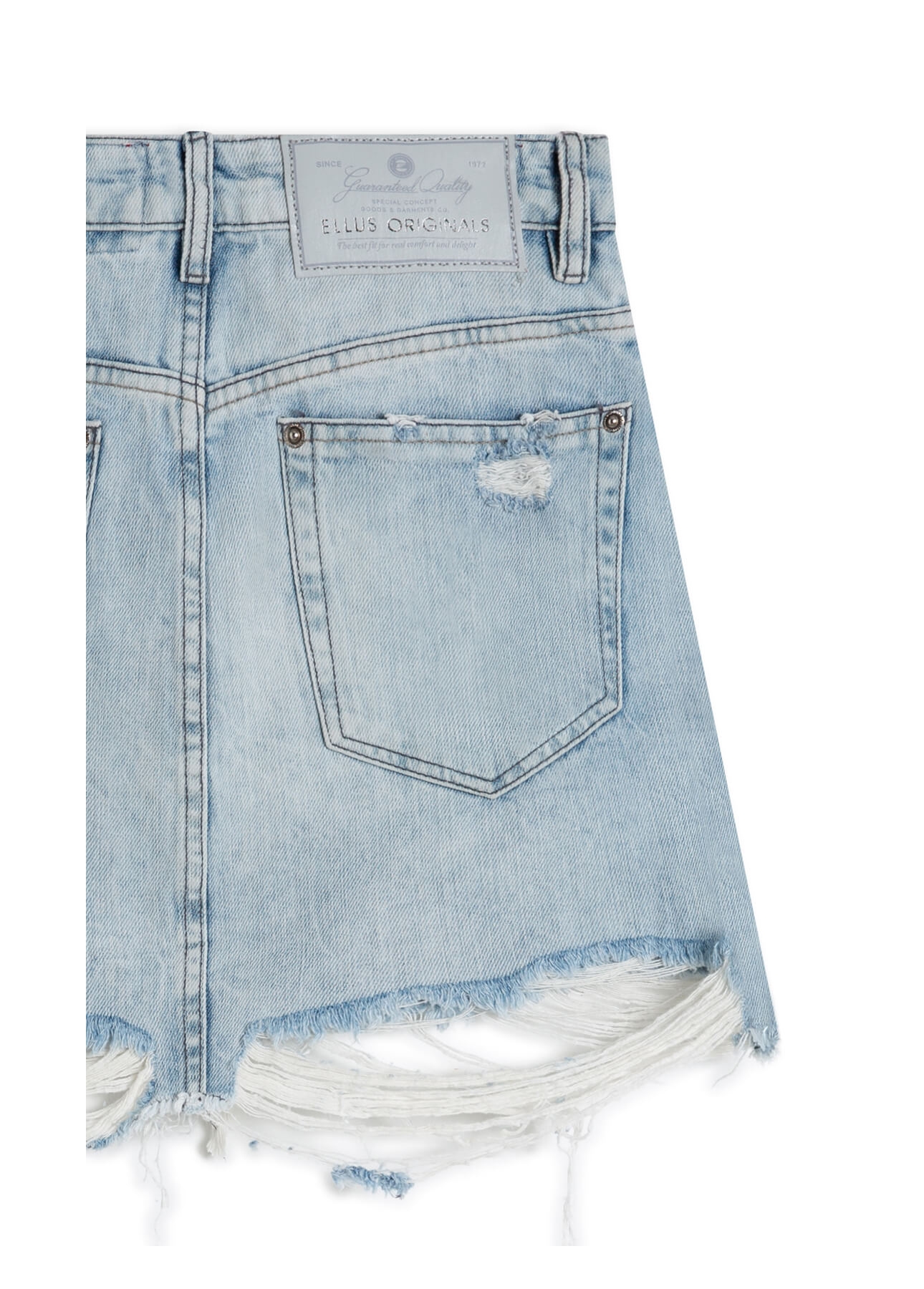 Saia Desert Denim 1800-Lav.Claro C/ Rede+pu