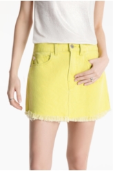 Saia Destroyed Color Verde Fluor