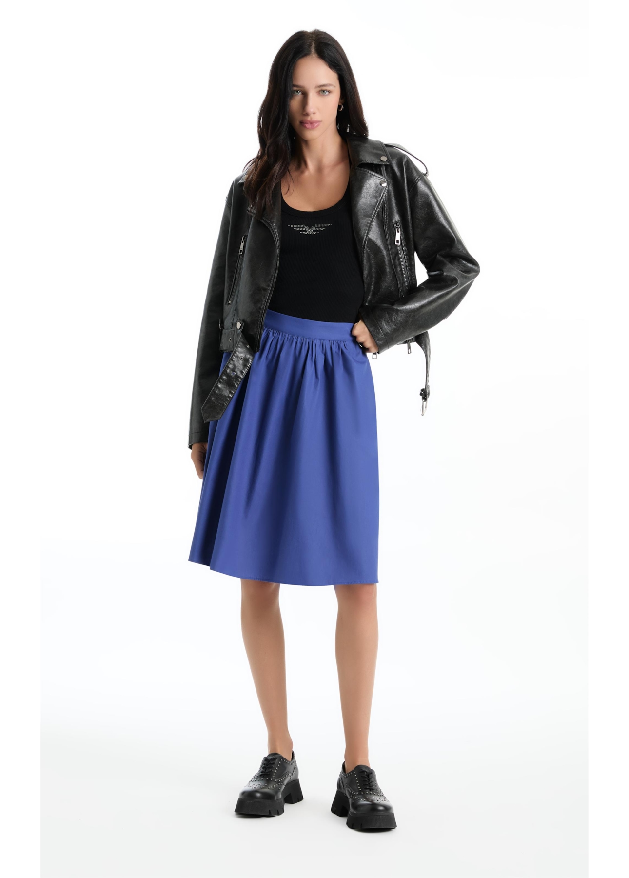 Saia Ellus Knee Royal