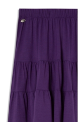 Saia Ellus Três Marias Viscolycra Saia Roxo