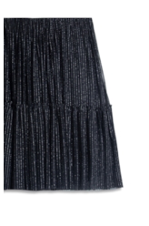 Saia Ellus Tule Lux Knee Preto