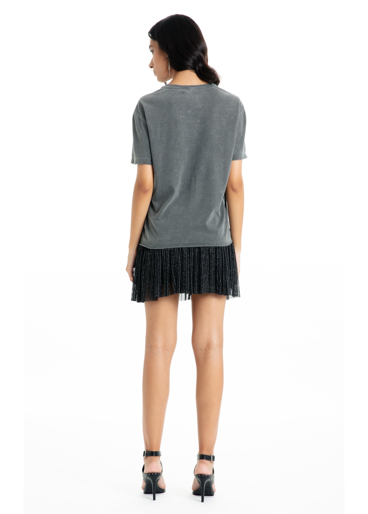 Saia Ellus Tule Lux Knee Preto