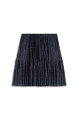Saia Ellus Tule Lux Knee Preto