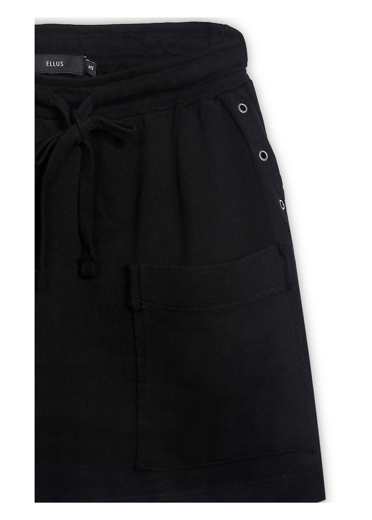 Saia Eyelets Skirt Preto