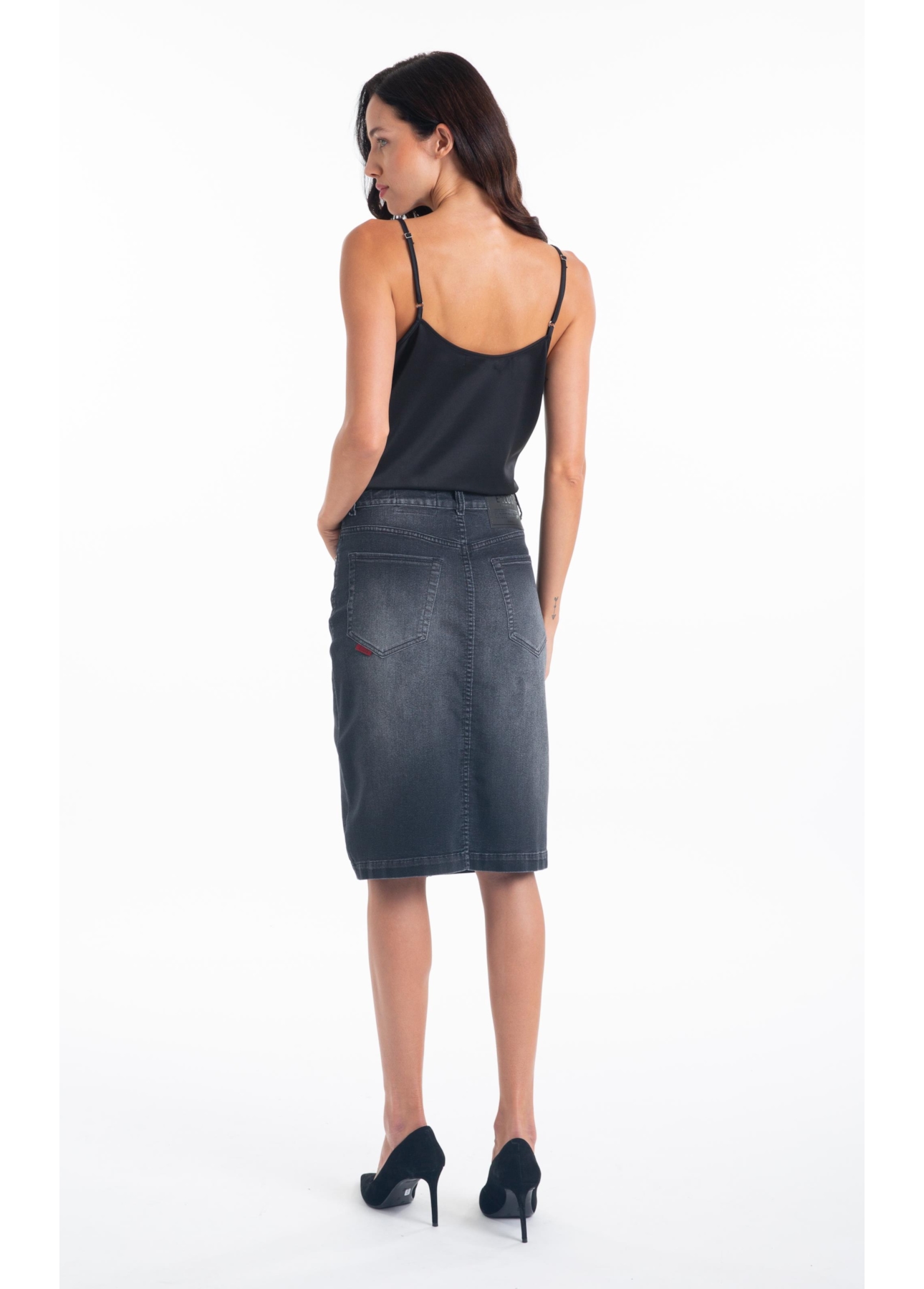 Saia First Black (Midi) 5 Pockets 1991-Lav.Escuro C/ Used