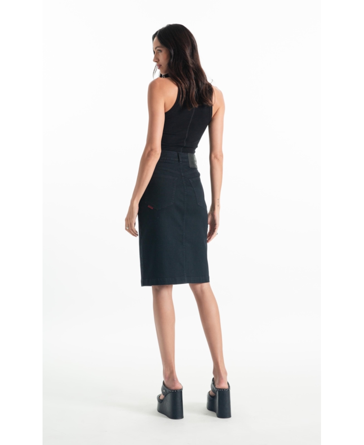 Saia First Black (Midi) 5 Pockets Lav. 35 Amaciado