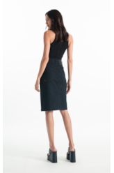 Saia First Black (Midi) 5 Pockets Lav. 35 Amaciado