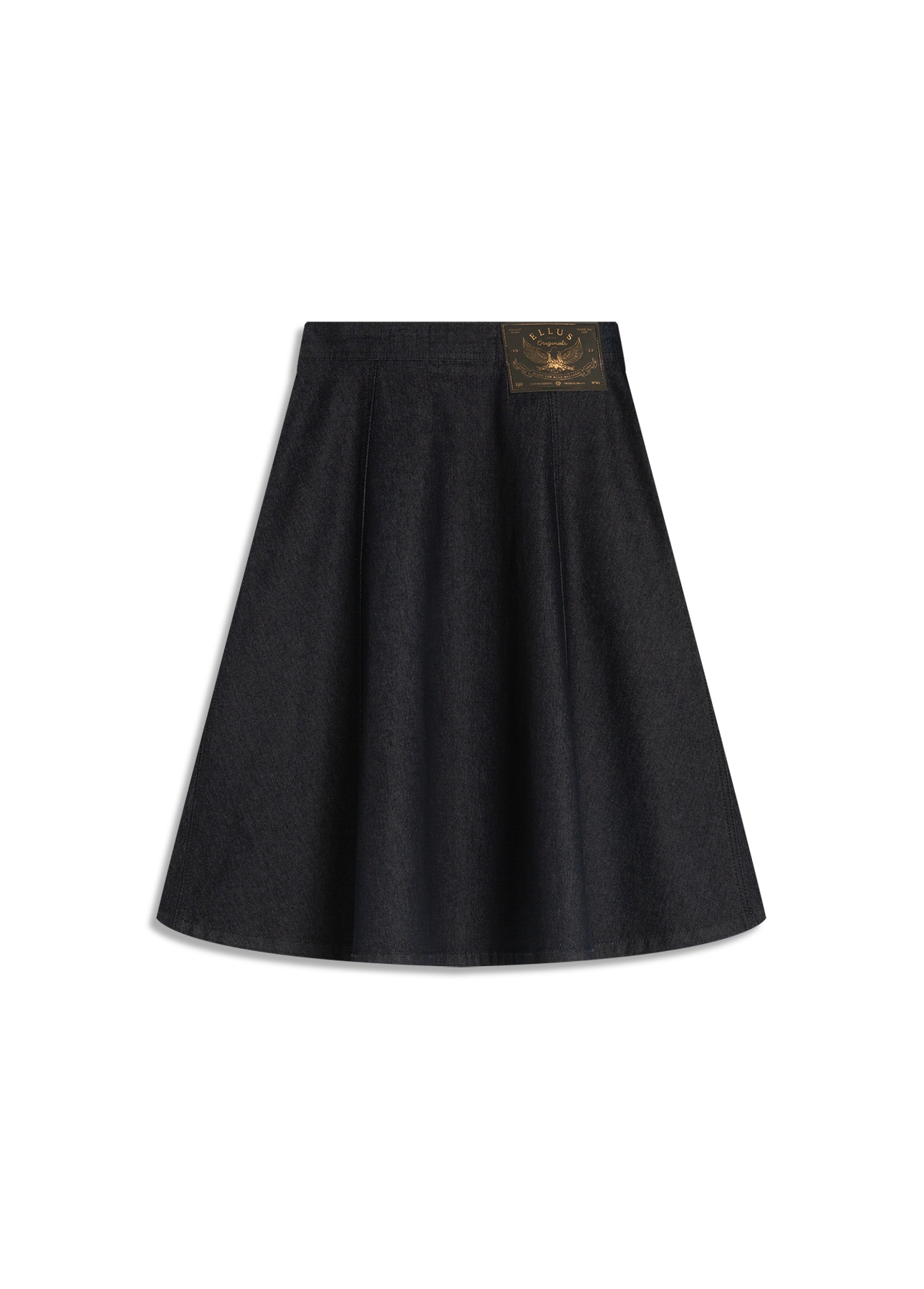 Saia First Blue Midi Botoes Amaciado