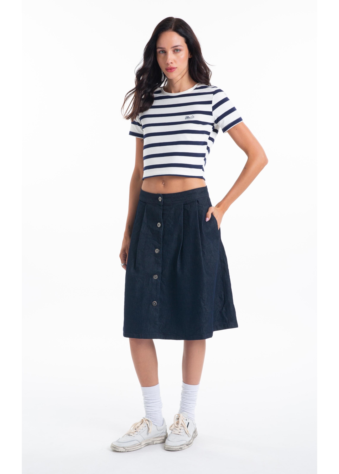 Saia First Blue (Saia) Botoes Lav.Black