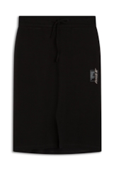Saia Fleece Jersey Ellus Label Mid Preto