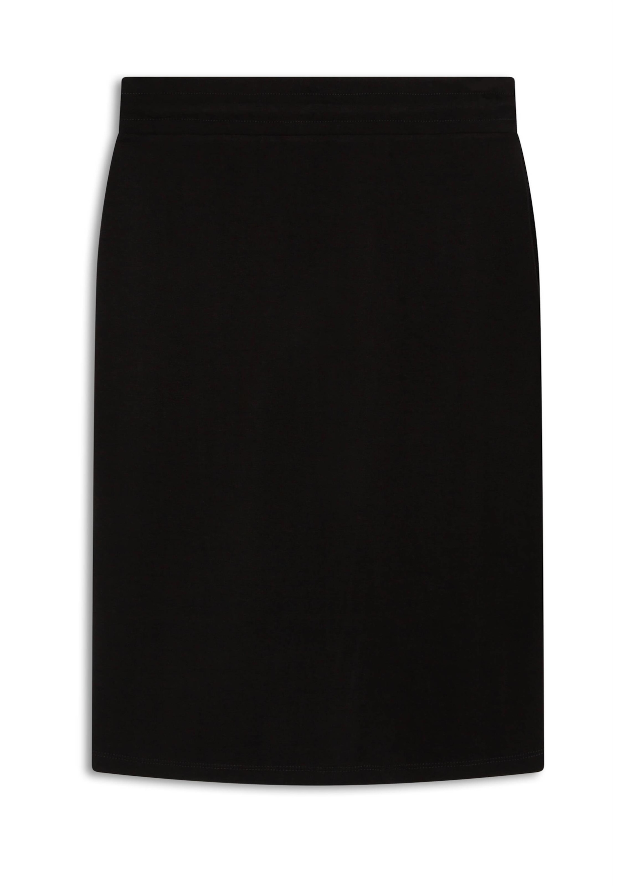 Saia Fleece Jersey Ellus Label Mid Preto