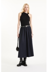 Saia Galles Midi Dark Navy