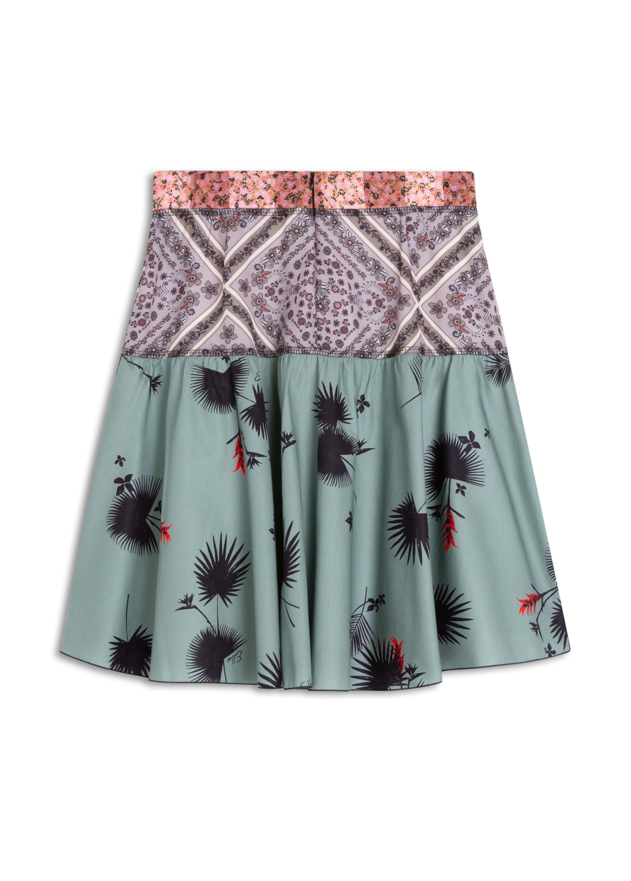 Saia Geometric Flowers Estampado