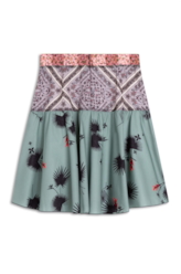 Saia Geometric Flowers Estampado