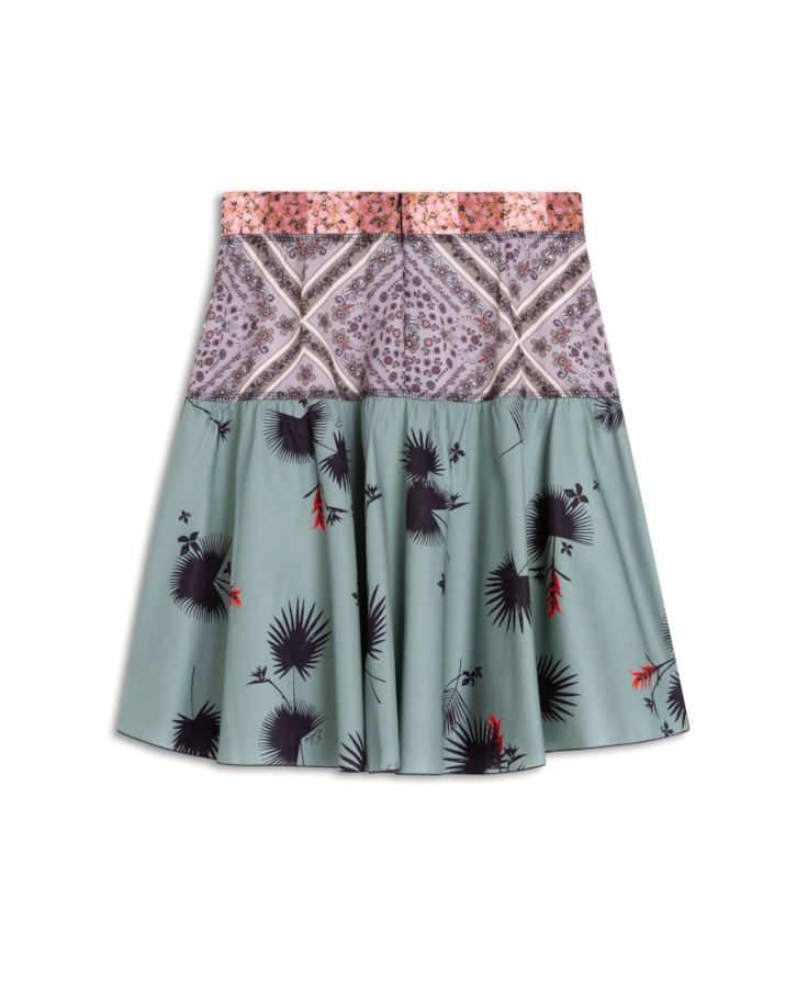 Saia Geometric Flowers Estampado