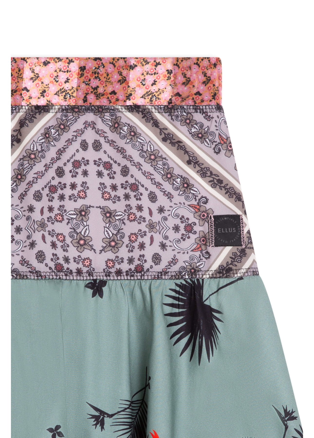 Saia Geometric Flowers Estampado