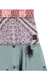 Saia Geometric Flowers Estampado