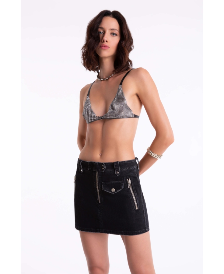 Saia Intense Black Mini 1744-Lav.Black C/ Rebolo