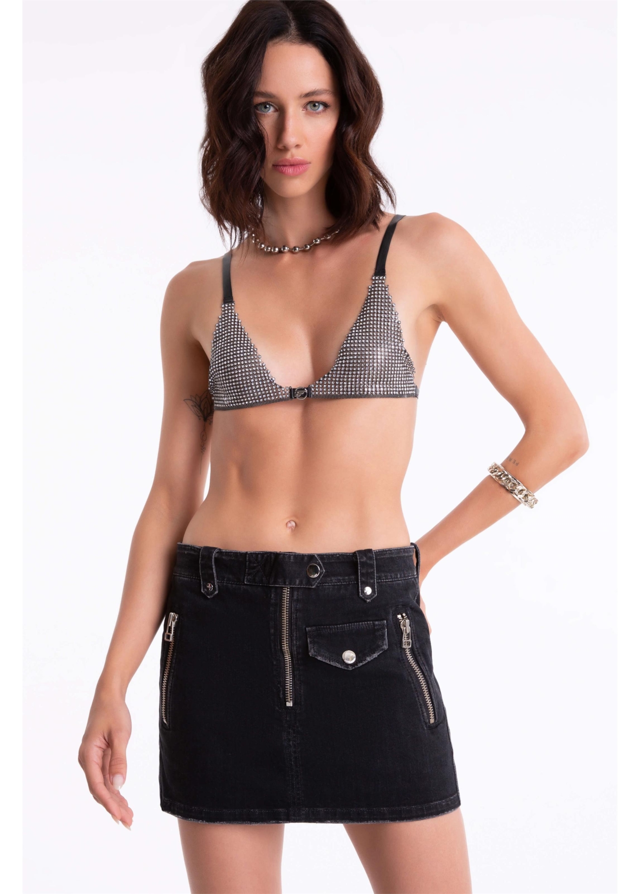 Saia Intense Black Mini 1744-Lav.Black C/ Rebolo